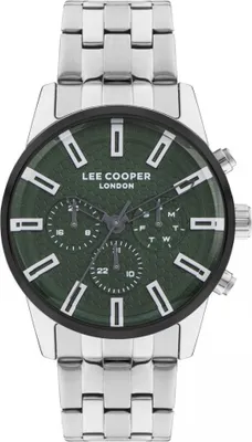 Produktbild von Herrenuhr LEE COOPER LC07879.370 in grüner Mode als Geschenk.