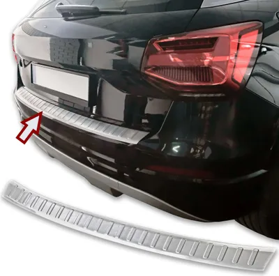 Immagine prodotto di Protezione Paraurti Acciaio Inox Opaco per Audi Q2, Tipo Gab da 2016- con Labbro