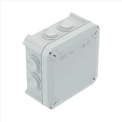 Productafbeelding van OBO® Bettermann kabelverdeeldozen, type T 60, inbouwmaten 100x100x48 mm