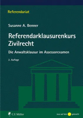 Obrázek produktu pro Referendarklausurenkurs Zivilrecht