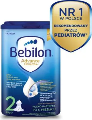 Obrázok produktu pre Bebilon Advance 2 mlieko pre deti od 6 mesiacov, 800 g