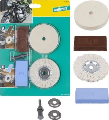 Obrázek produktu pro Leštící sada Wolfcraft HOBBY