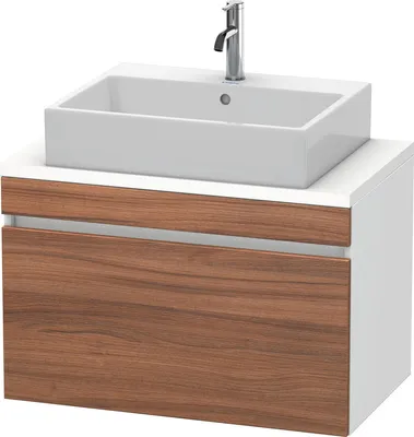 Image de Duravit DuraStyle meuble sous-lavabo pour console compacte, 1 tiroir, 800mm, DS530207918
