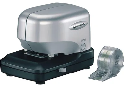 Zdjęcie produktu dla Rexel 2101197, 30 ark., 5000 zszywek, Czarny, Srebrny, 215 mm, 196 mm, 138 mm