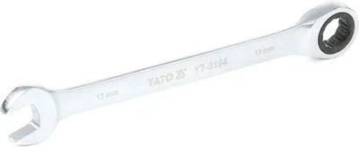 Produktbild von YATO Ratschen-Ringgabelschlüssel YT-0194 Chrom-Vanadium-Stahl