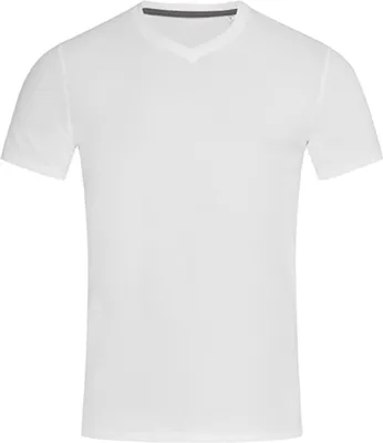 Produktbild von Stedman ST9610 | V-Neck Clive Herren T-Shirt - Farbe: White - Größe: M