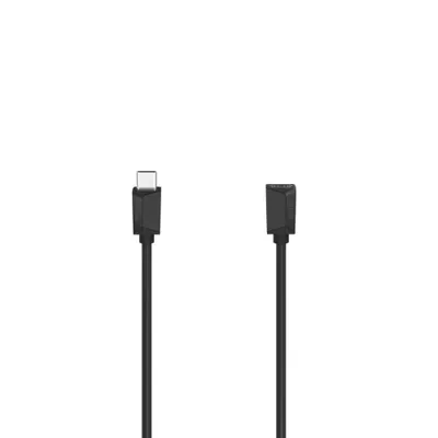 Image de HAMA Câble d'extension USB-C Noir 0,5 m