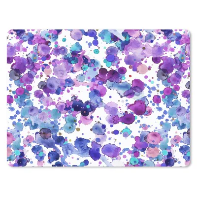 Produktbild von MuchoWow® Mauspad Mousepad Aquarell - Muster - Lila 40x30 cm - Mousepads - Maus Mat - Pad - Mausunterlage - Anti Rutsch