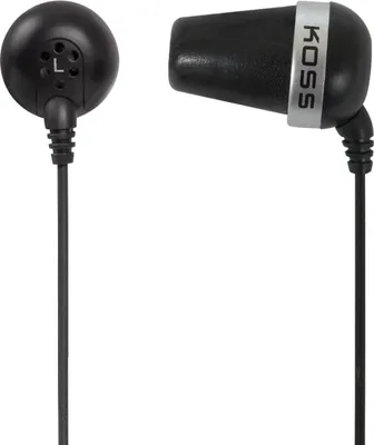 Image de KOSS Écouteurs intra-auriculaires The Plug Noir