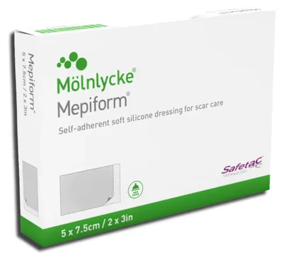 Produktbild von MEPIFORM 5x7,5 cm Verband 5 St