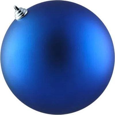 Obrázok produktu pre DECOLED Plastová guľa, priemer. 20 cm, modrá matná, UV