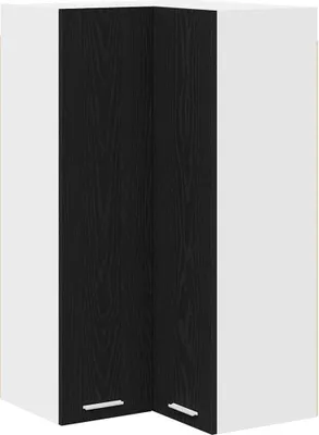 Immagine prodotto di Armadio pensile con porta Rovere Nero e Bianco 57 x 57 x 100 cm