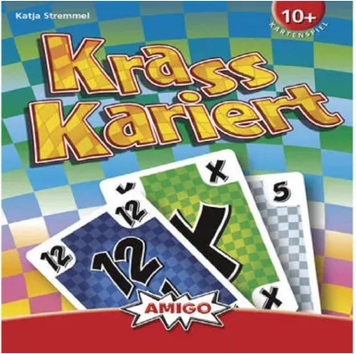 Produktbild von Amigo Krass Kariert, Kartenspiel, Party, 10 Jahr(e), 30 min