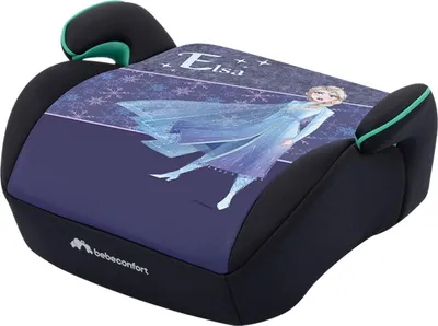 Obrázek produktu pro Bebeconfort Disney Manga i-Safe, dětská autosedačka Reboarder, 6-12 let, podsedák Disney Frozen Elsa, lehký, snadná instalace pásů, Autentický Frozen