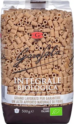 Produktbild von 10x Pasta Integrale Ditali rigati Vollkorn-Hartweizen -Produkt 500g + Italian Gourmet polpa 400g