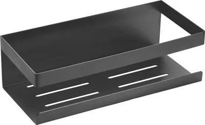 Produktbild von Schöner Wohnen Edelstahl Wandablage Meleto Gun-Metal Grey Ordnung Badezimmer Aufbewahrung Ablage