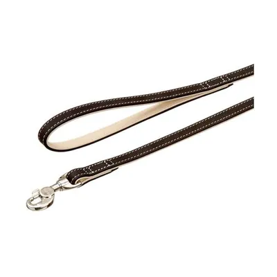 Produktbild von Karlie Buffalo Ultra Leine - Schwarz/Hellbeige - 25 mm / 100 cm