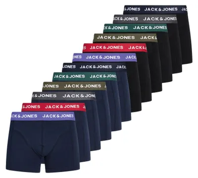 Immagine prodotto di JACK&JONES JACK&JONES - JACKYLE SOLID TRUNKS 12 PACK - Uomo - Mutande