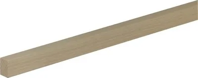 Produktbild von Rechteckleiste Buche roh 950 x 20 x 13 mm