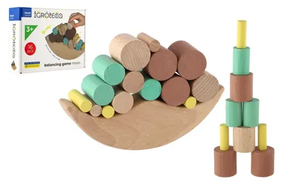 Immagine prodotto di Gioco di equilibrio in legno 16 pezzi in scatola 22x16x6cm