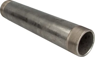 Produktbild von JS Passstück 1 1/4 Zoll (DN25) x 260 mm für Haus-Wasserzähler - Stahl verzinkt