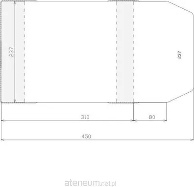 Obrázok produktu pre Nastaviteľný kryt 237x390mm (50ks)