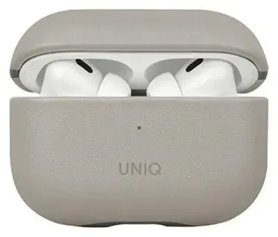 Productafbeelding van Uniq Hoesje voor AirPods Pro 2e generatie (2022/2023), beige-groen / ivoor-lichtgroen