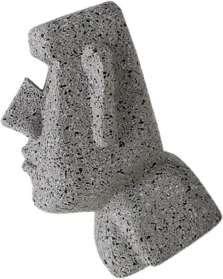 Produktbild von Moai Dekor aus Harz als Brillenständer, kreatives Büro und Schulzubehör zum Aufbewahren von Sonnenbrillen und Brillen, Tischdekoration
