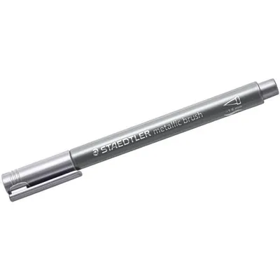 Produktbild von Staedtler 8321, 1 Stück(e), Silber, Pinselspitze, Grau, Silber, 1 mm, 6 mm