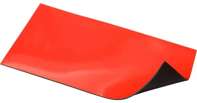 Produktbild von Magnetische Platten 125x250x2mm rot