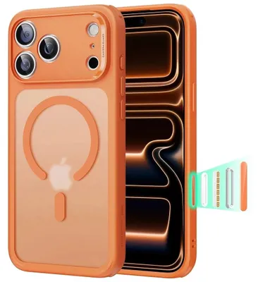 Obrázok produktu pre ESR - Classic Hybrid HaloLock puzdro pre iPhone 17 Pro - matné oranžové