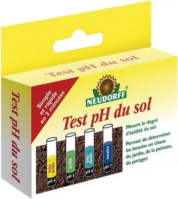 Zdjęcie produktu dla Zestaw testowy do pomiaru pH gleby – Neudorff
