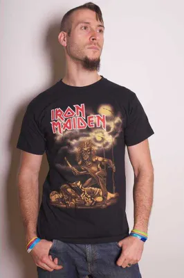 Produktbild von Iron Maiden Sanctuary Herren Schwarz TShirt: Klein