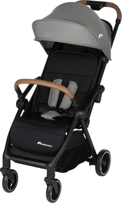 Produktbild von Bebeconfort Sunlite, Kinderwagen Buggy, 0-4 Jahre (max. 22 kg), Liegeposition, automatisch & kompakt zusammenklappbar, Korb 5kg, Tinted Gray