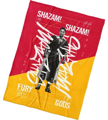 Zdjęcie produktu dla Koc mikropolarowy Shazam Gniew bogów 150x200 cm