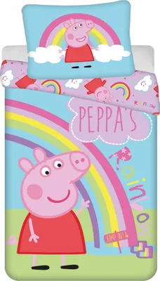 Obrázek produktu pro Povlečení Peppa Pig PEP016 140x200, 70x90 cm