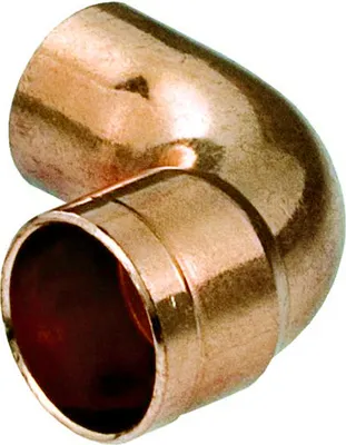 Produktbild von Kupferbogen 28 mm, Muffe/Nippel
