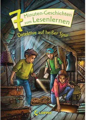 Obrázok produktu pre 7-Minuten-Geschichten zum Lesenlernen - Detektive auf heißer Spur