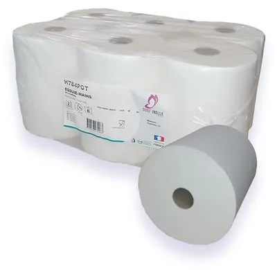 Obrázek produktu pro Papírové utěrky – dvouvrstvé, 6 rolí