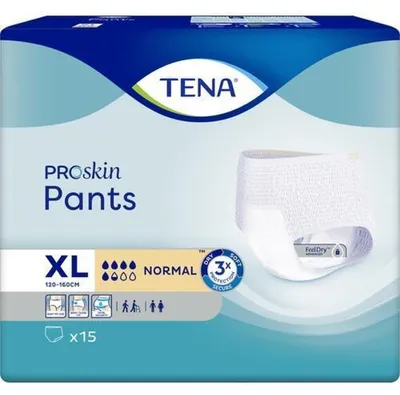 Productafbeelding van Absorberende inlegkringen Tena PantsProSkin Normal XL, 15 stuks - Lange houdbaarheid!