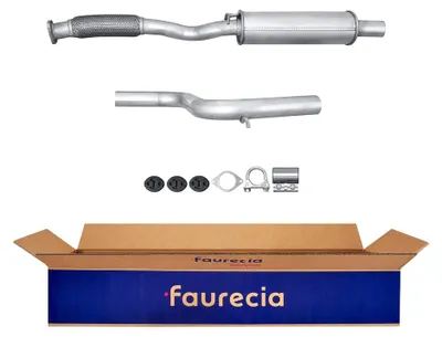 Produktbild von HELLA 8LC 366 024-121 Mittelschalldämpfer Schalldämpfer für FORD MONDEO I (GBP) MONDEO I Stufenheck (GBP) MONDEO I Kombi (BNP)