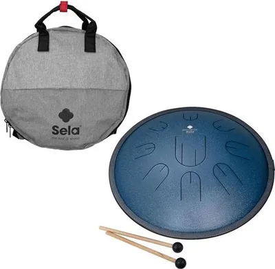 Image de SELA SE 381B Melody Tongue Drum 14 D Amara Navy