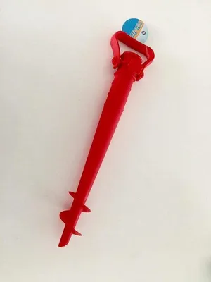 Productafbeelding van Wandelstok voor het strand met handgreep - 38 cm hoog - Vrolijk design