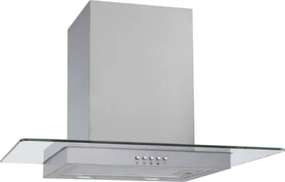 Image de PKM Hotte d'aspiration murale GS1-60CIXPH inox avec écran en verre 60 cm