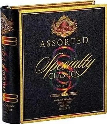 Imagen del producto de BASILUR Book Specialty: Set de regalo con 32 tés s en una lata