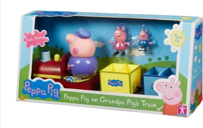 Obrázek produktu pro Peppa Pig Hrací sada Vlak dědečka Pig