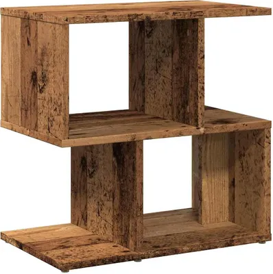 Obrázek produktu pro vidaXL Noční stolek vzhled starého dřeva 50x30x51,5 cm materiál na bázi dřeva