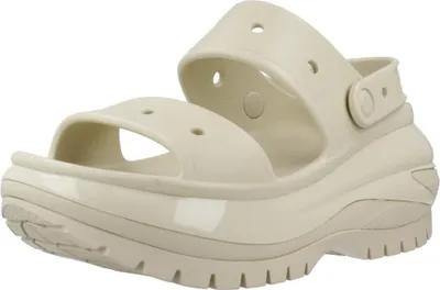 Immagine prodotto di Sandali Del Marchio Crocs Del Modello Classic Mega Crush Sandal Beige