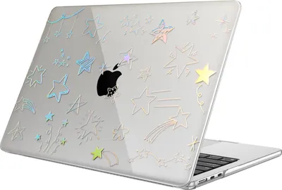 Transparente Schutzhülle Für MacBook Air 13,6" M2 (A2681, 2022) – Inkl. Tastaturabdeckung & Displayschutzfolie
