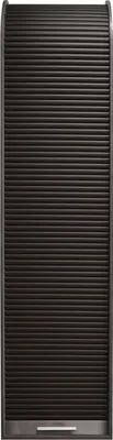 Produktbild von Rollladenschrank - Graphit Nachbildung - 46 x 192 cm - 3 Böden